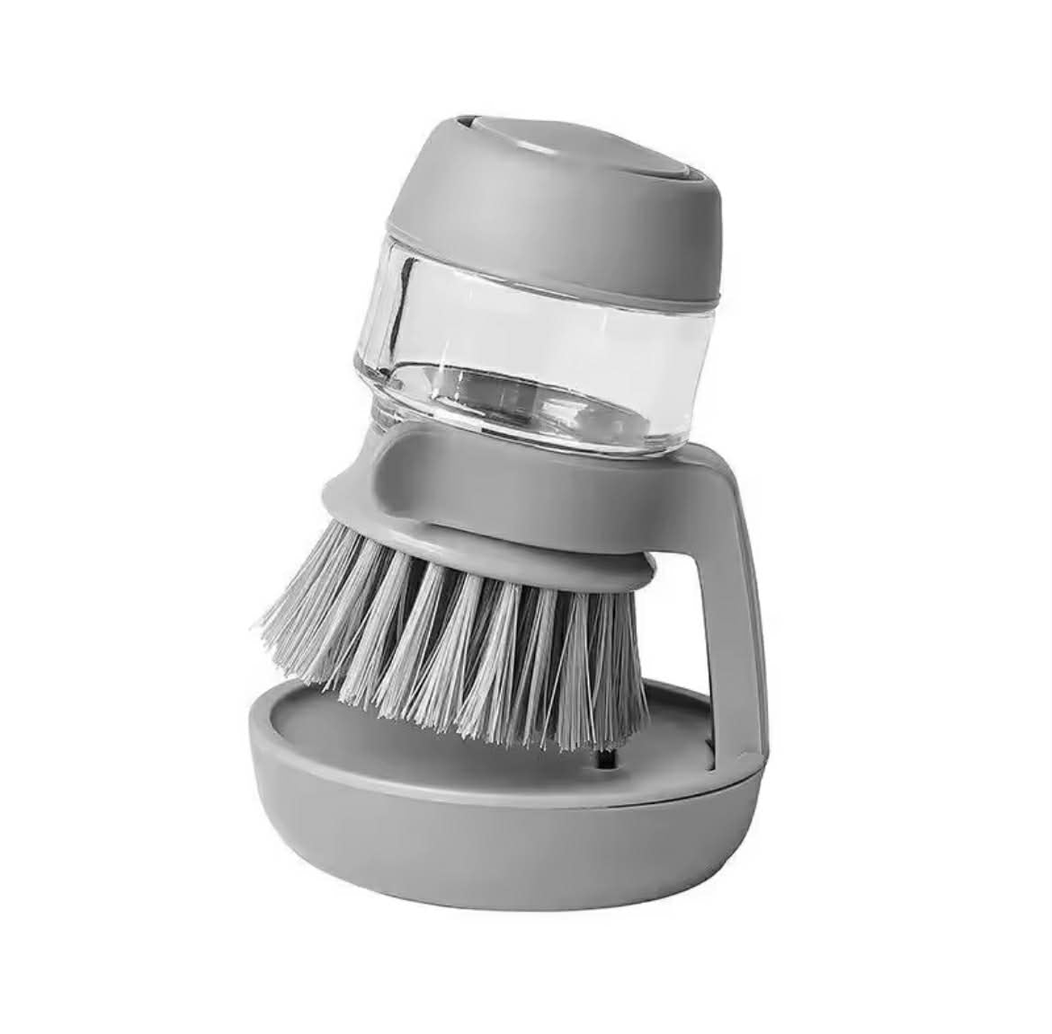 kitchen cleaning brush with holder