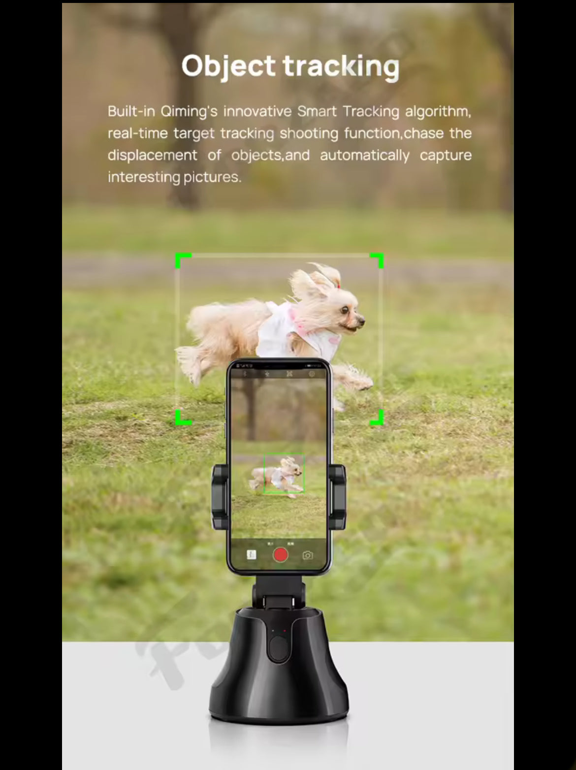 Support Smartphone 360° Auto-Suivi