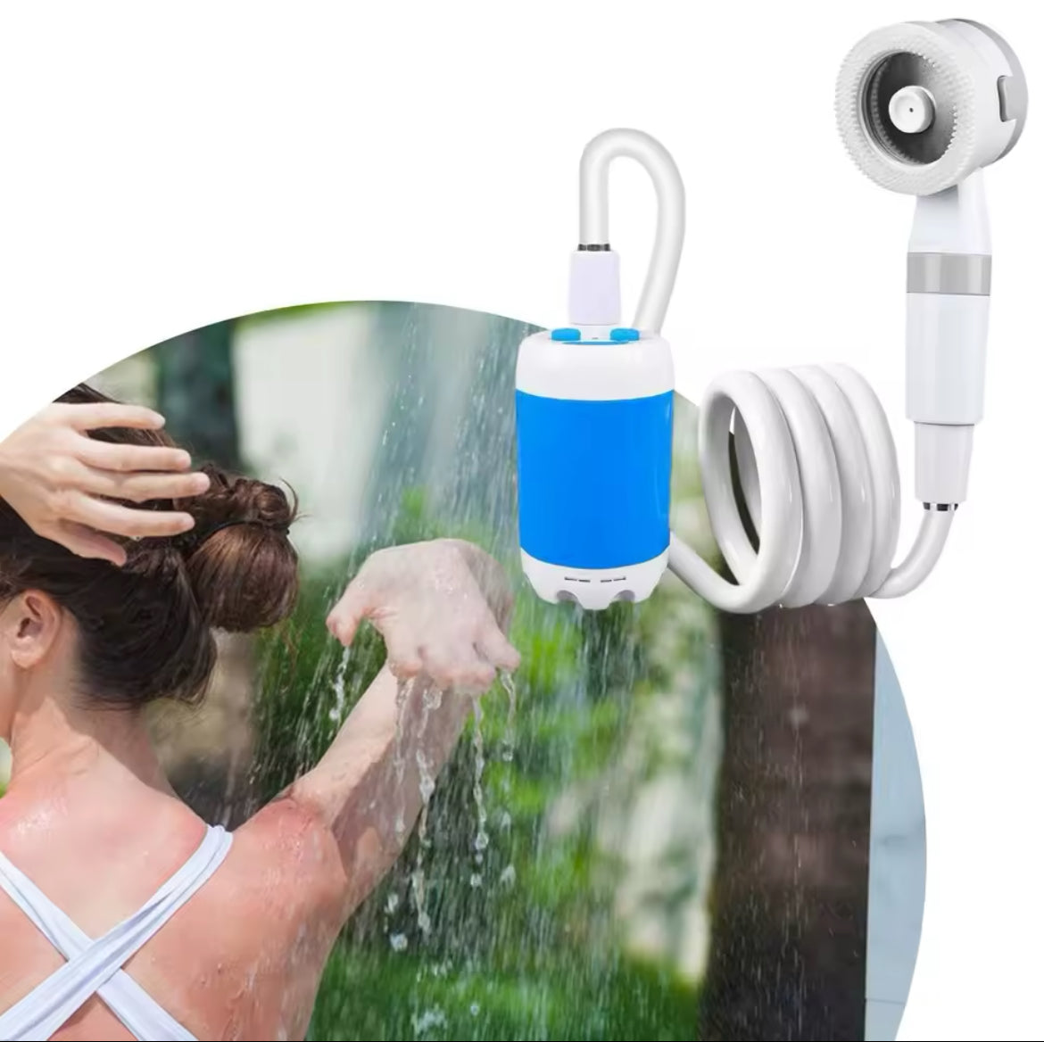 Pompe de douche Portable