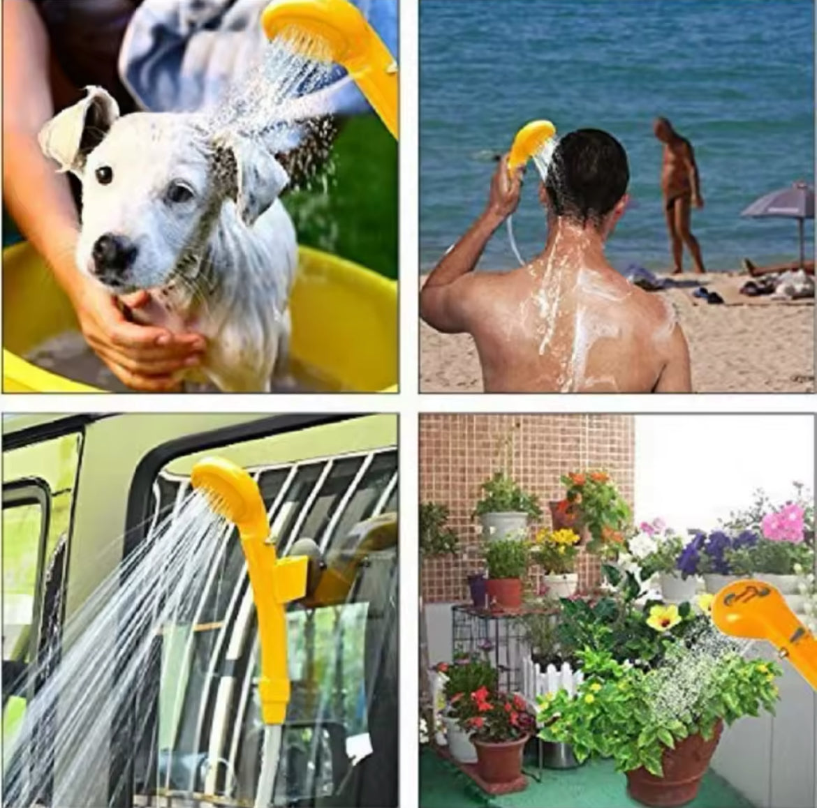 Pompe de Douche de Voyage