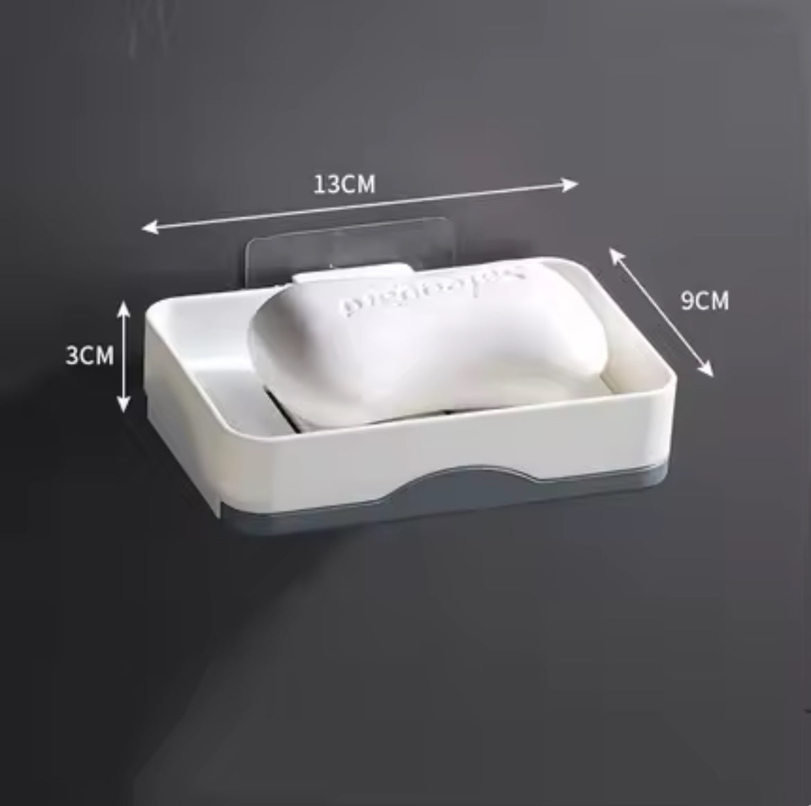 porte savon 3 en 1