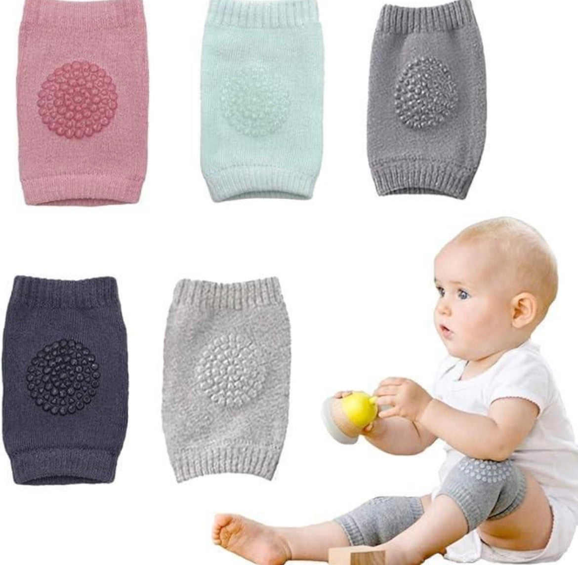 Genouillères Bébé Anti-Dérapantes