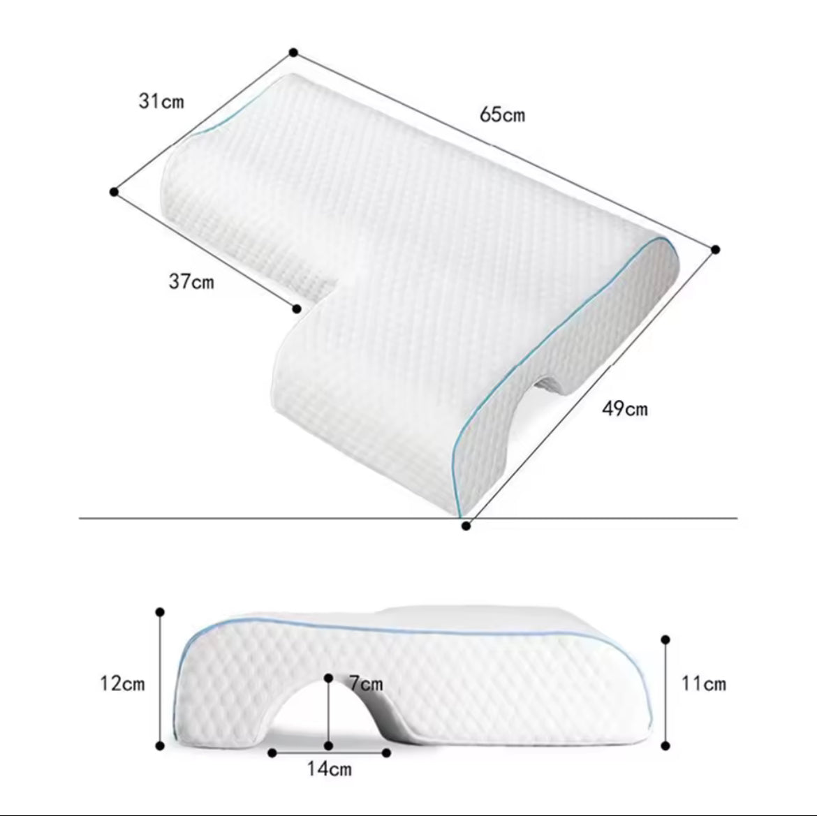 Coussin Orthopédique Confort Plus