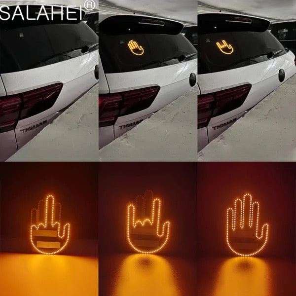 Lumière de doigt de voiture avec télécommande