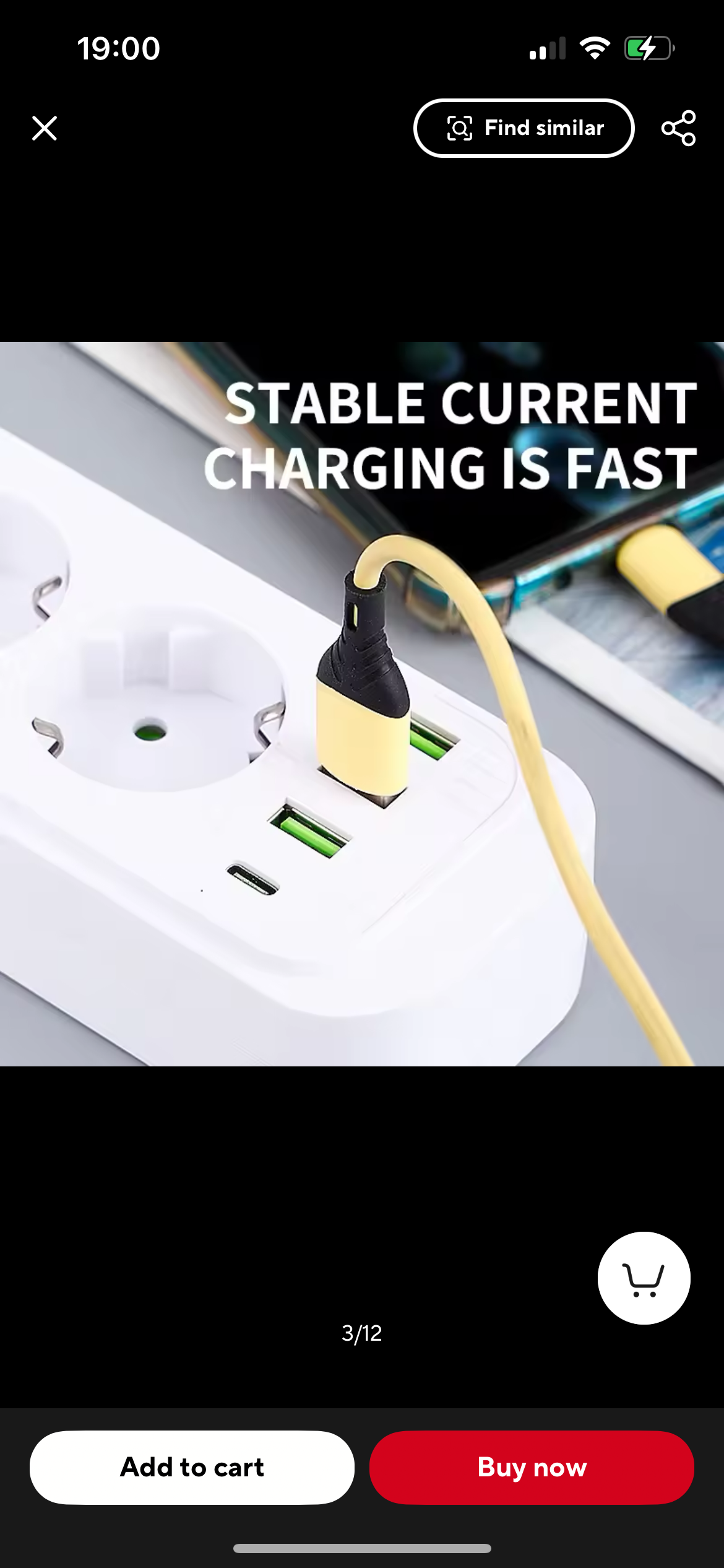Multiprise 4USB -2Type C- 4 prises AC EU