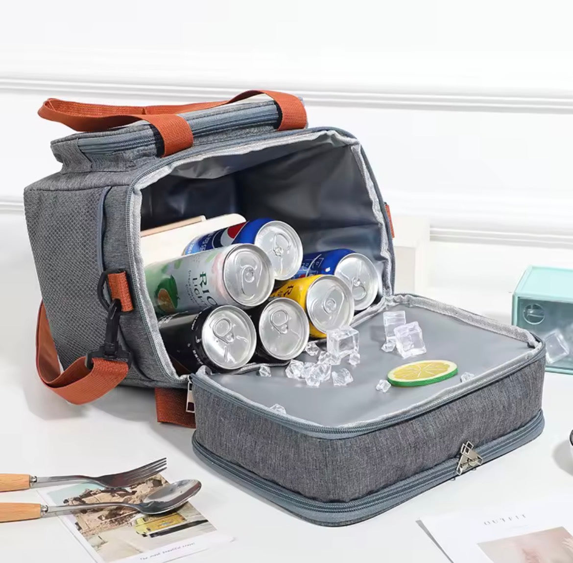 Sac Isotherme Grande Capacité – Lunch Bag Premium 13.8 L