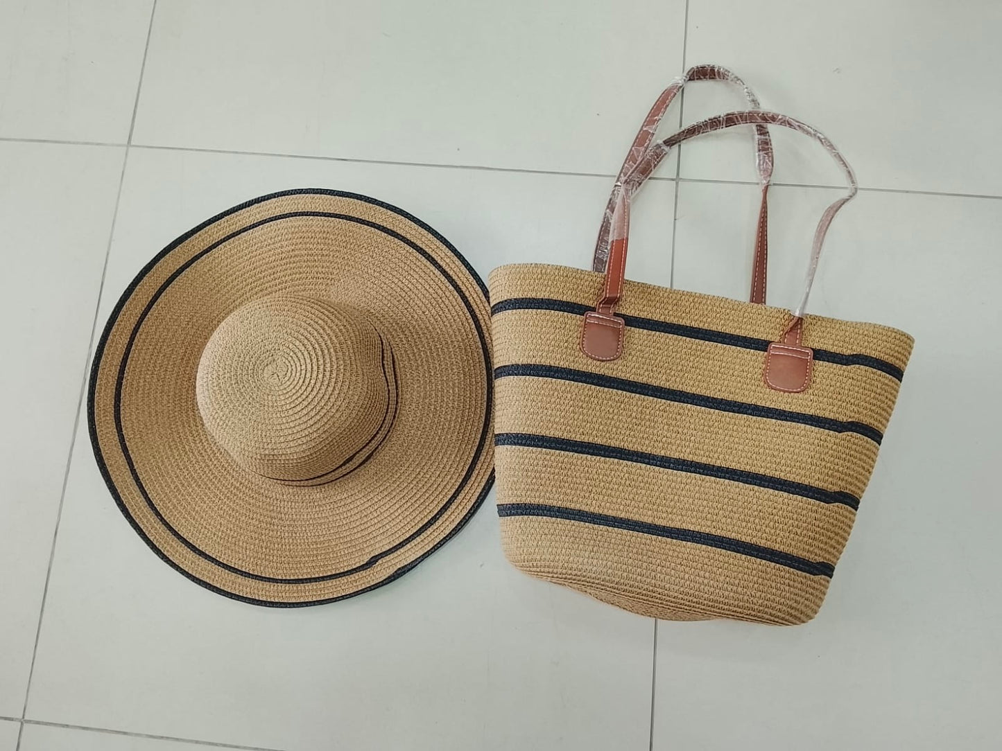 Chapeau & Sac de Plage