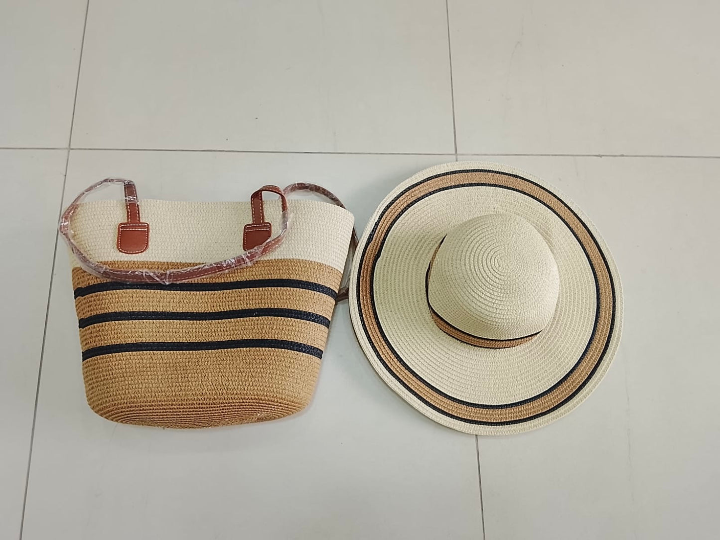 Chapeau & Sac de Plage