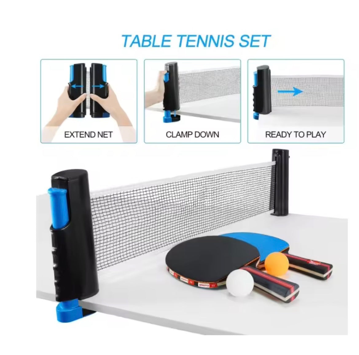 Kit Ping Pong Portable