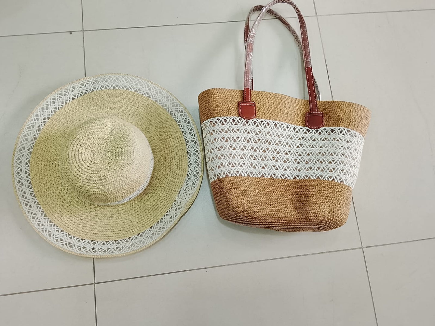 Chapeau & Sac de Plage