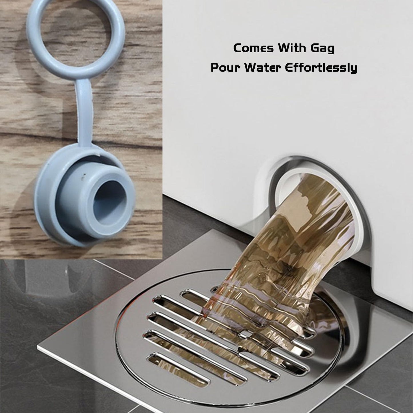 Seau Serpillière Rotatif 360° en Microfibre avec Essoreur Inox