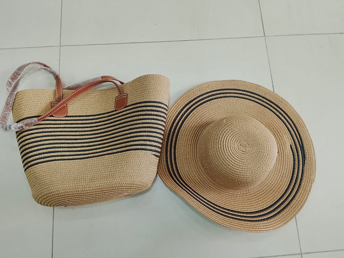 Chapeau & Sac de Plage