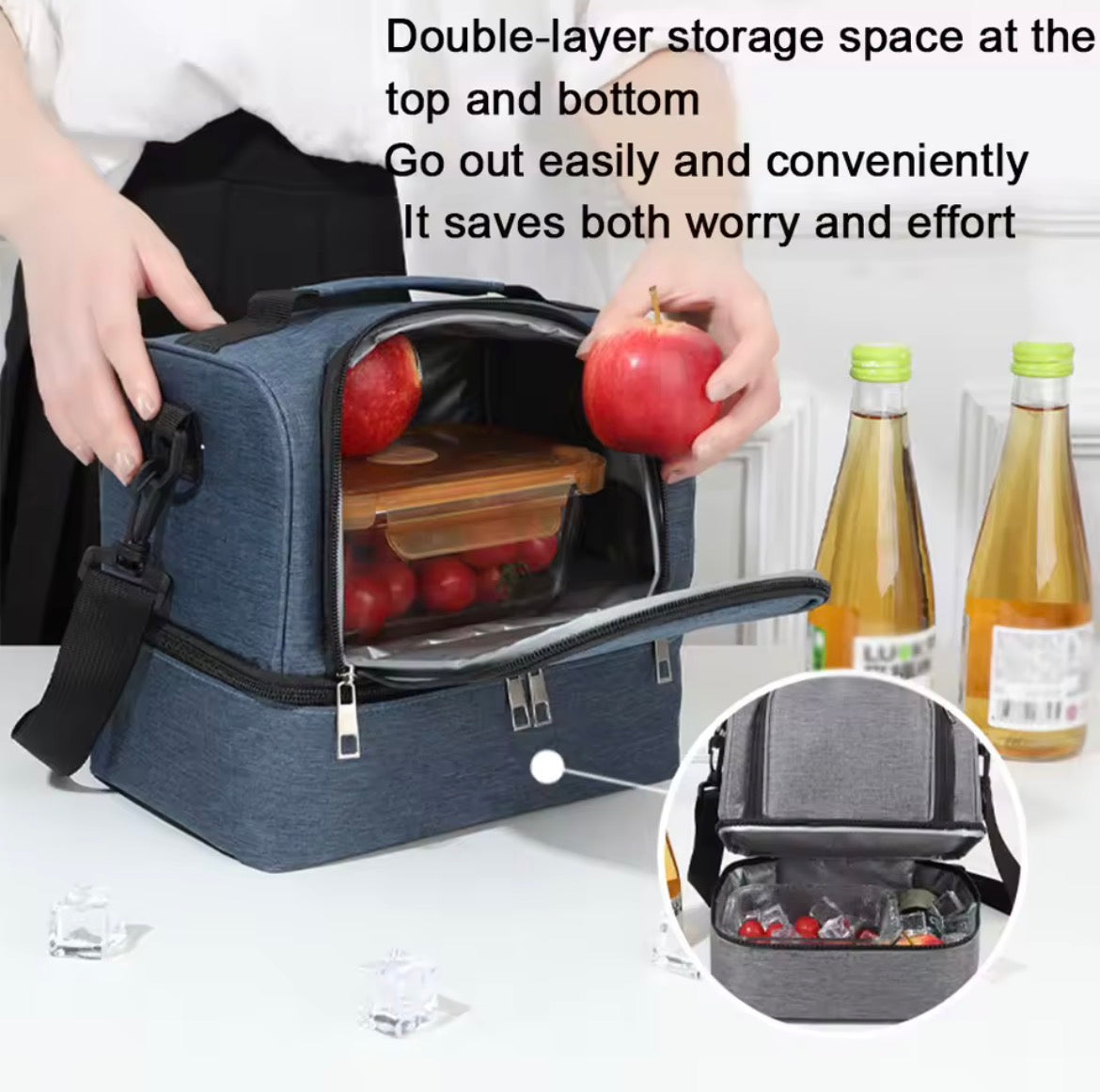 Sac Lunch Box Isotherme Double Layer