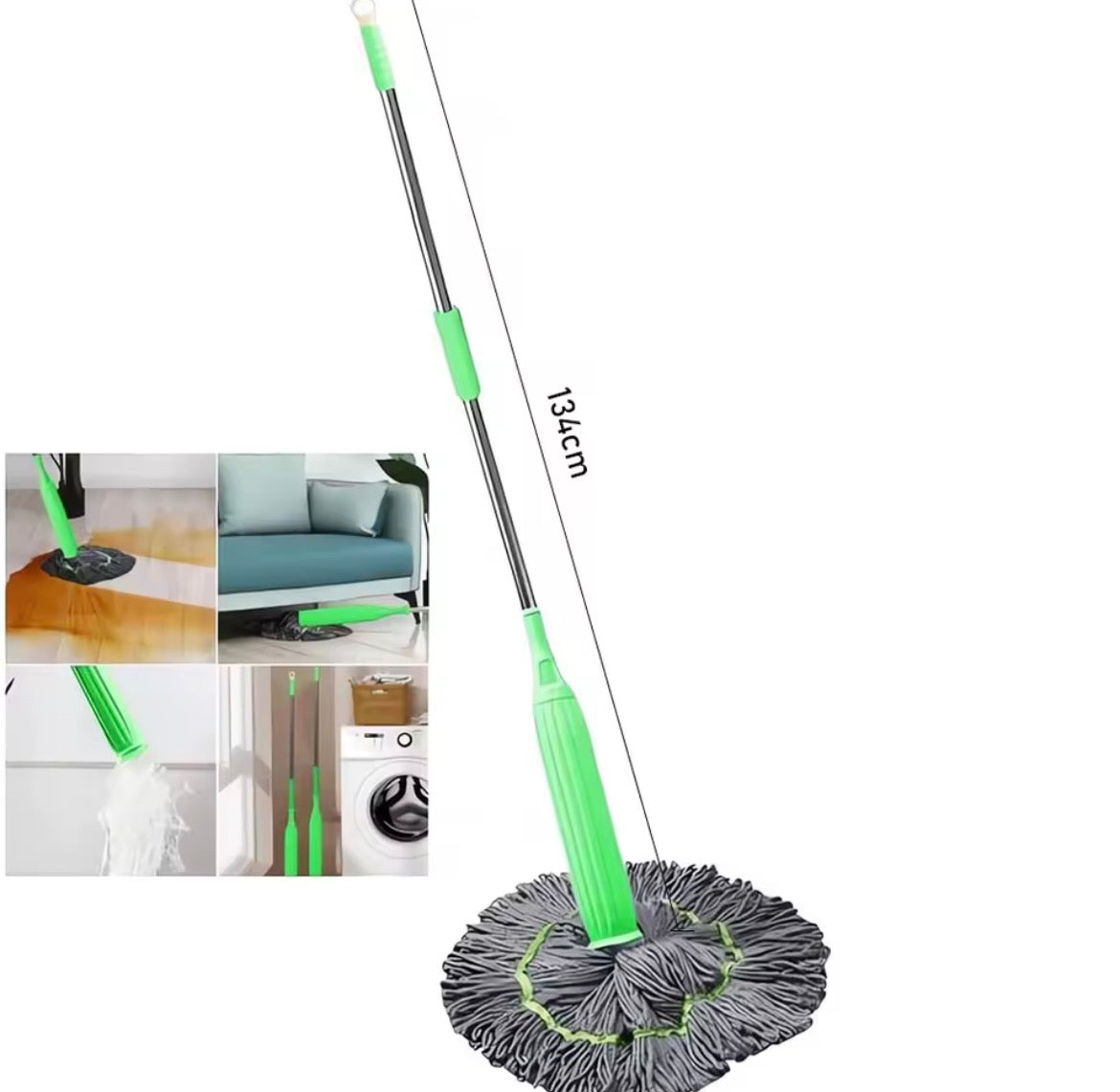 Microfiber Spin Mop 360°