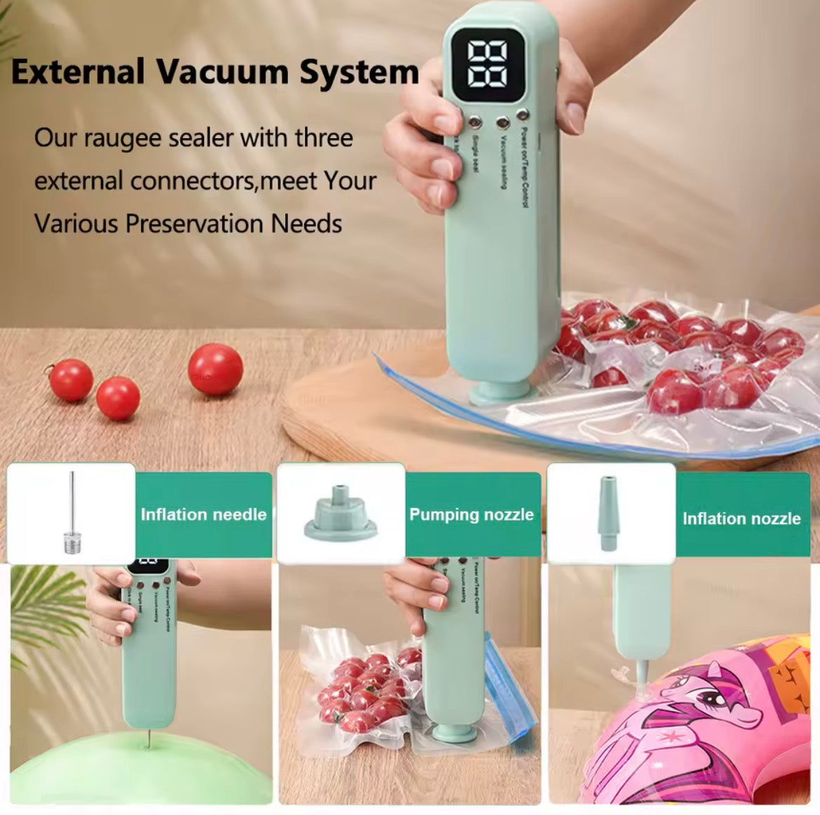 Machine Sous Vide Portable 3 en 1