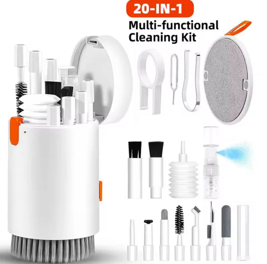 Kit de nettoyage multifonctionnel 20 en 1