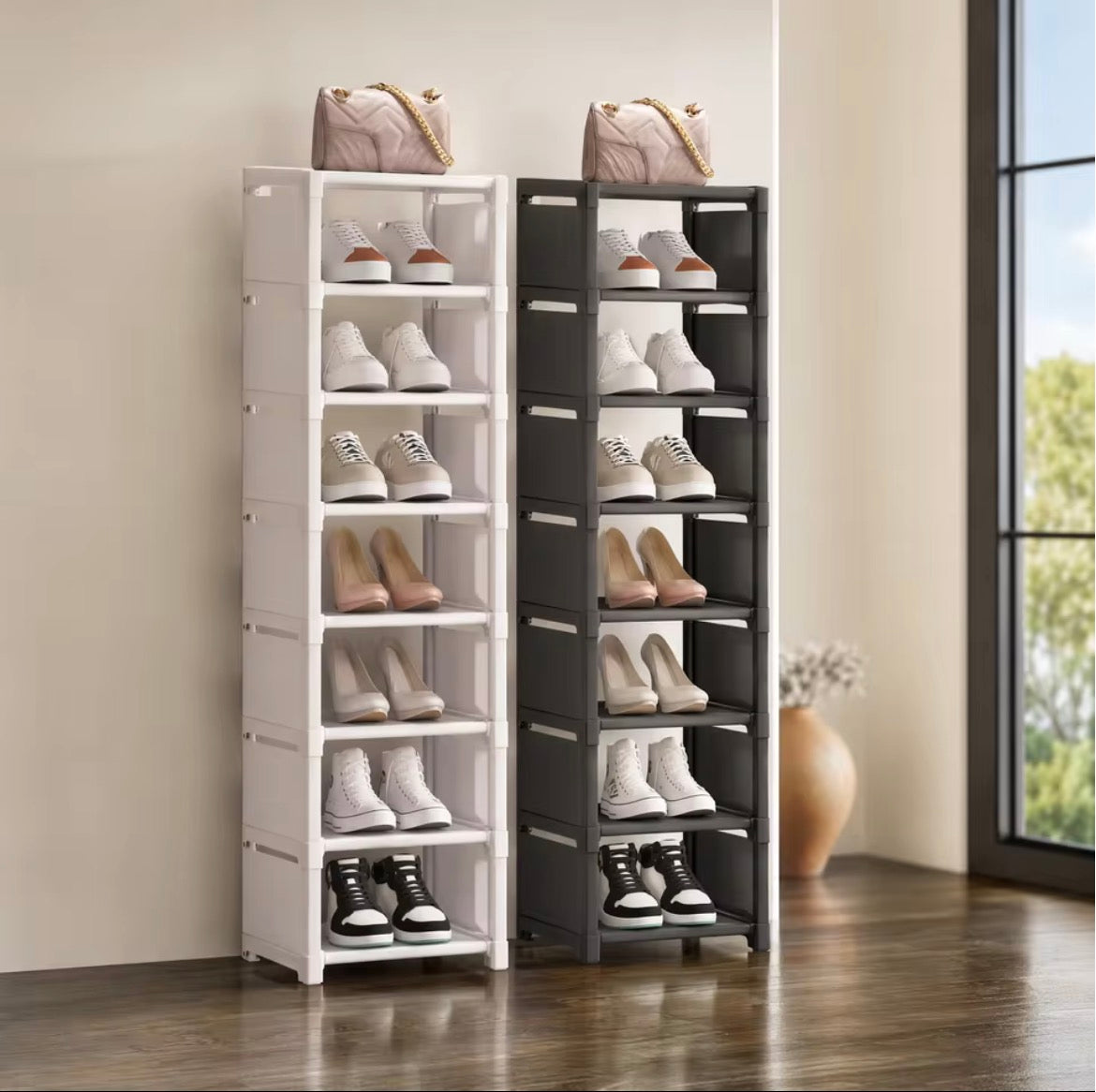 Meuble à chaussures pliable
