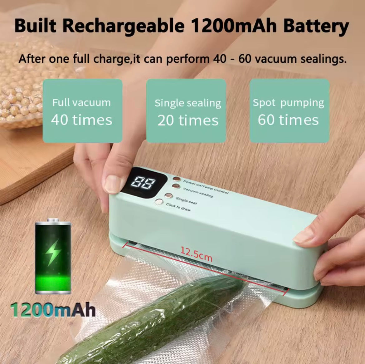 Machine Sous Vide Portable 3 en 1