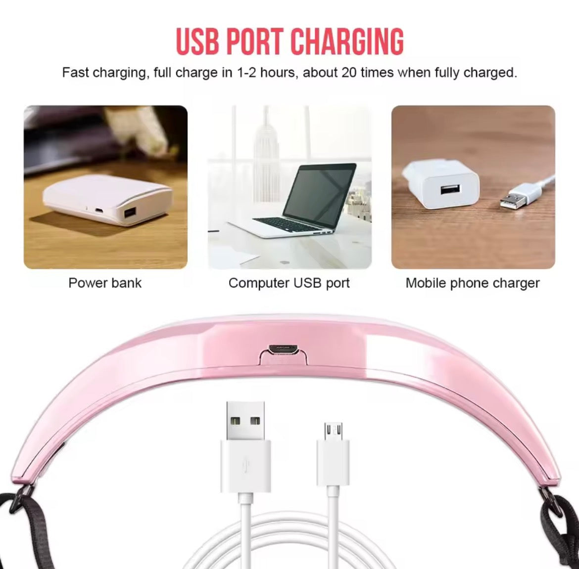 Appareil de Massage et Décompression de Tête – Wireless Sleep Aid