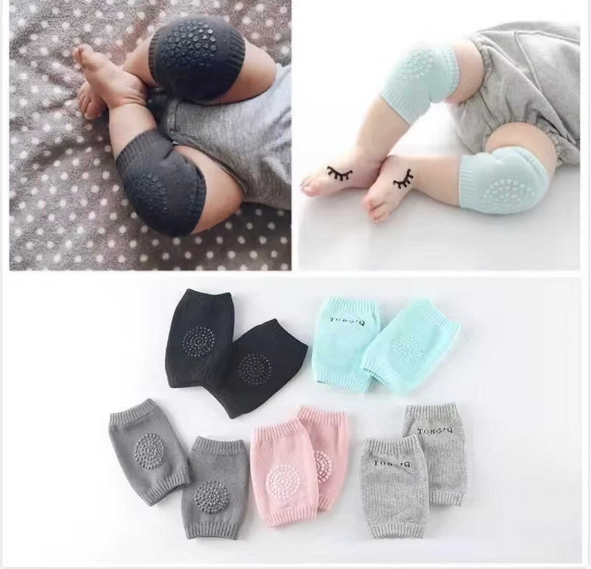 Genouillères Bébé Anti-Dérapantes