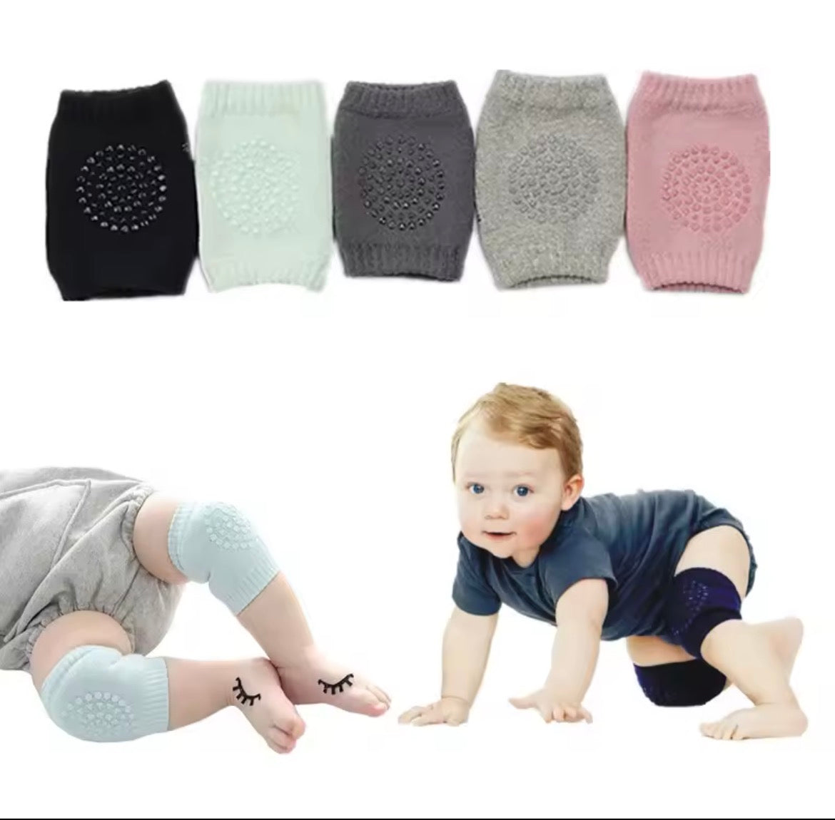 Genouillères Bébé Anti-Dérapantes