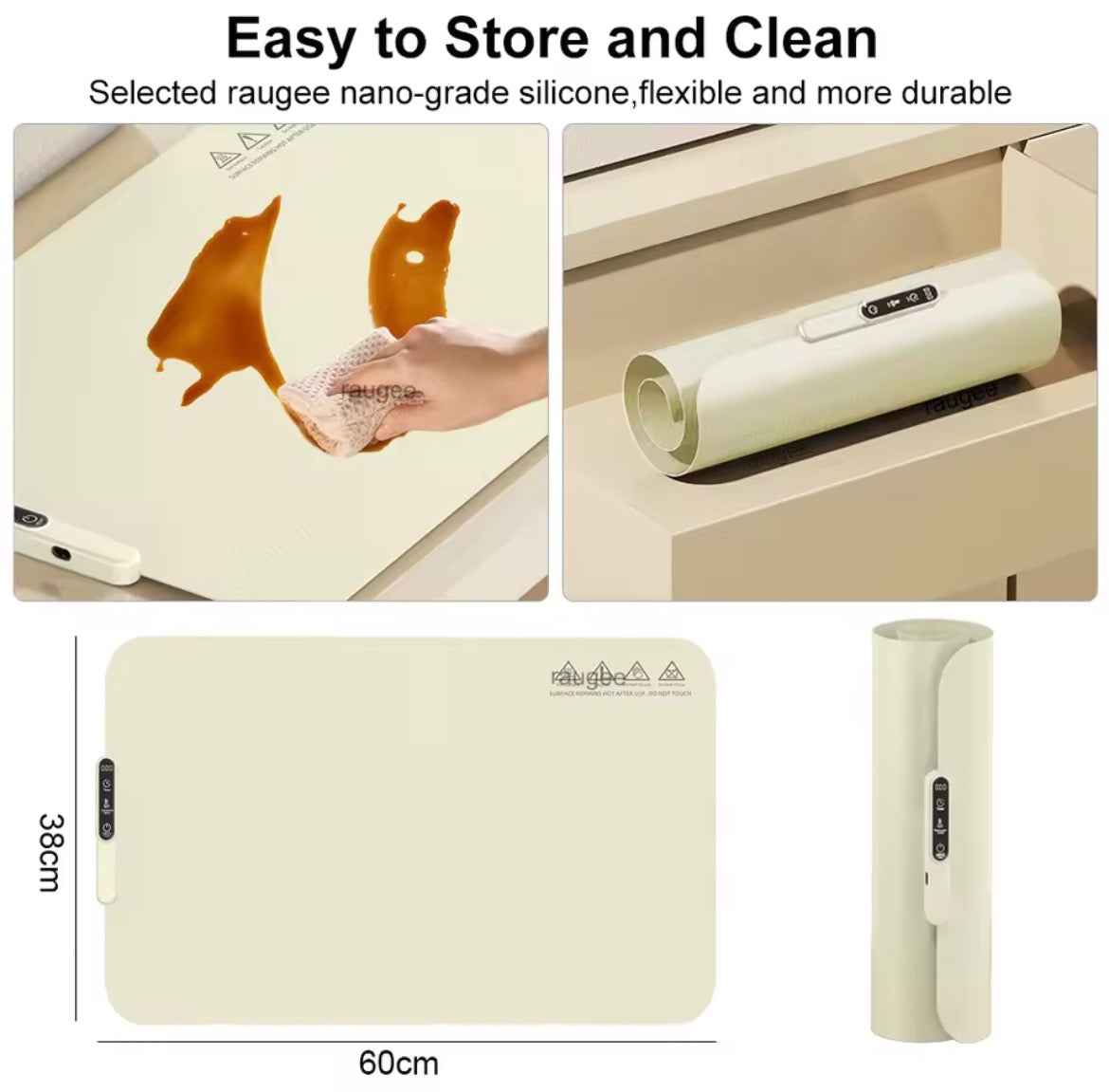 Plateau Chauffant Électrique Pliable