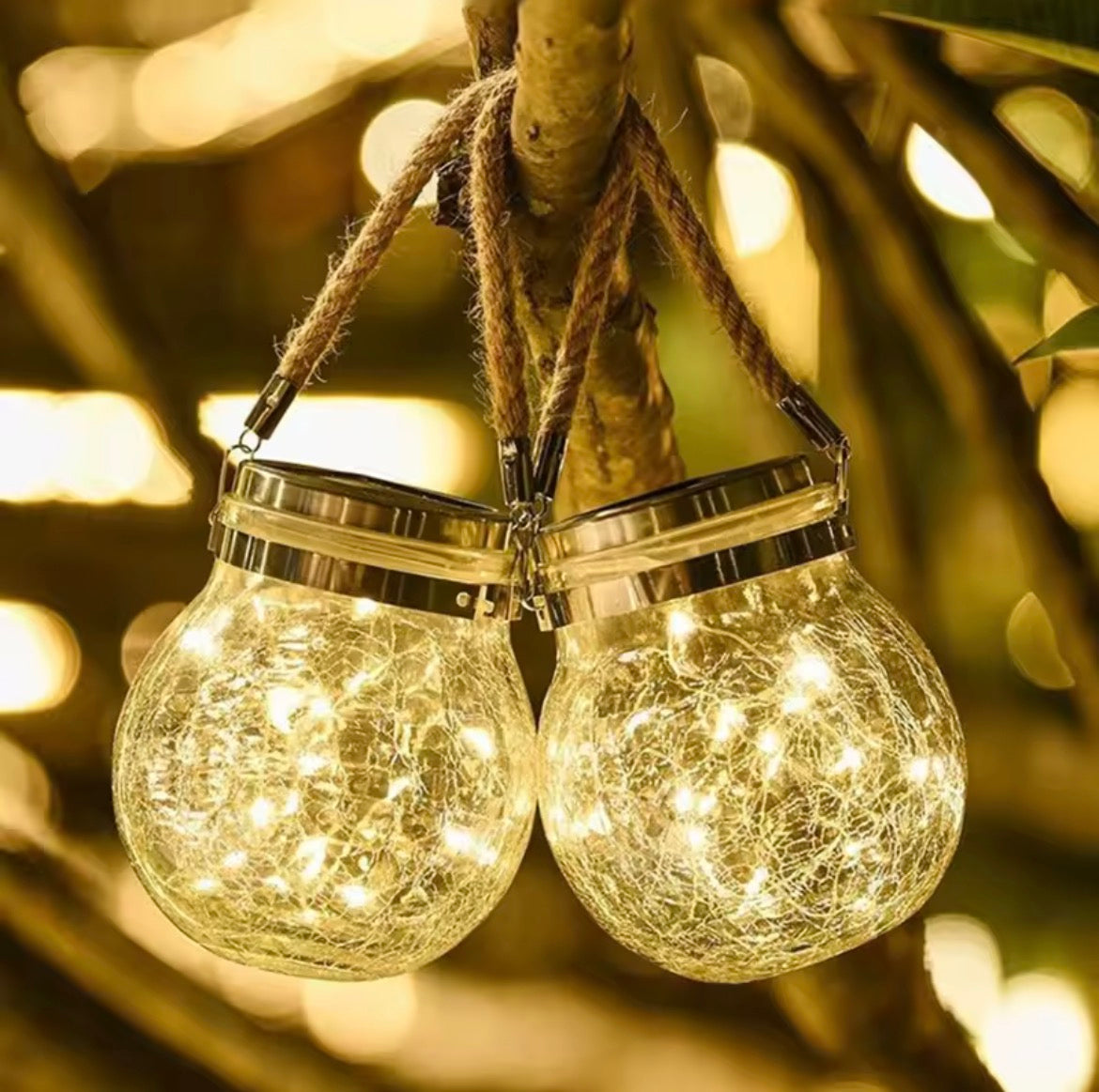 Lampe Solaire Boule  Lumière Blanche