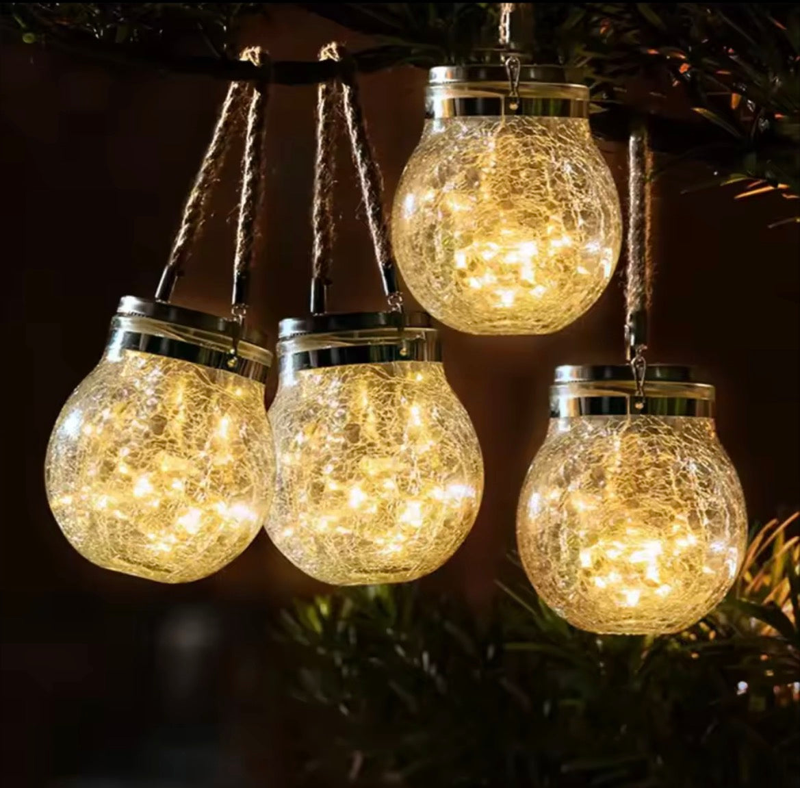 Lampe Solaire Boule  Lumière Blanche