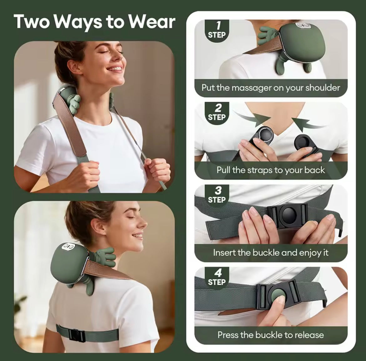 Appareil de Massage Électrique Multifonction pour le Corps