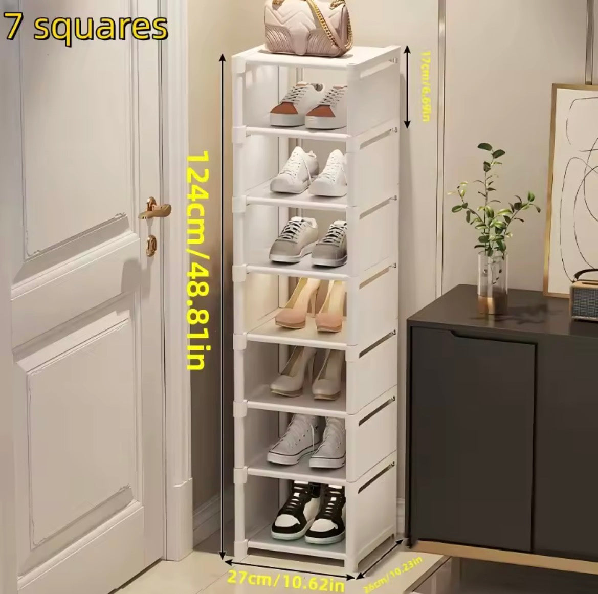 Meuble à chaussures pliable