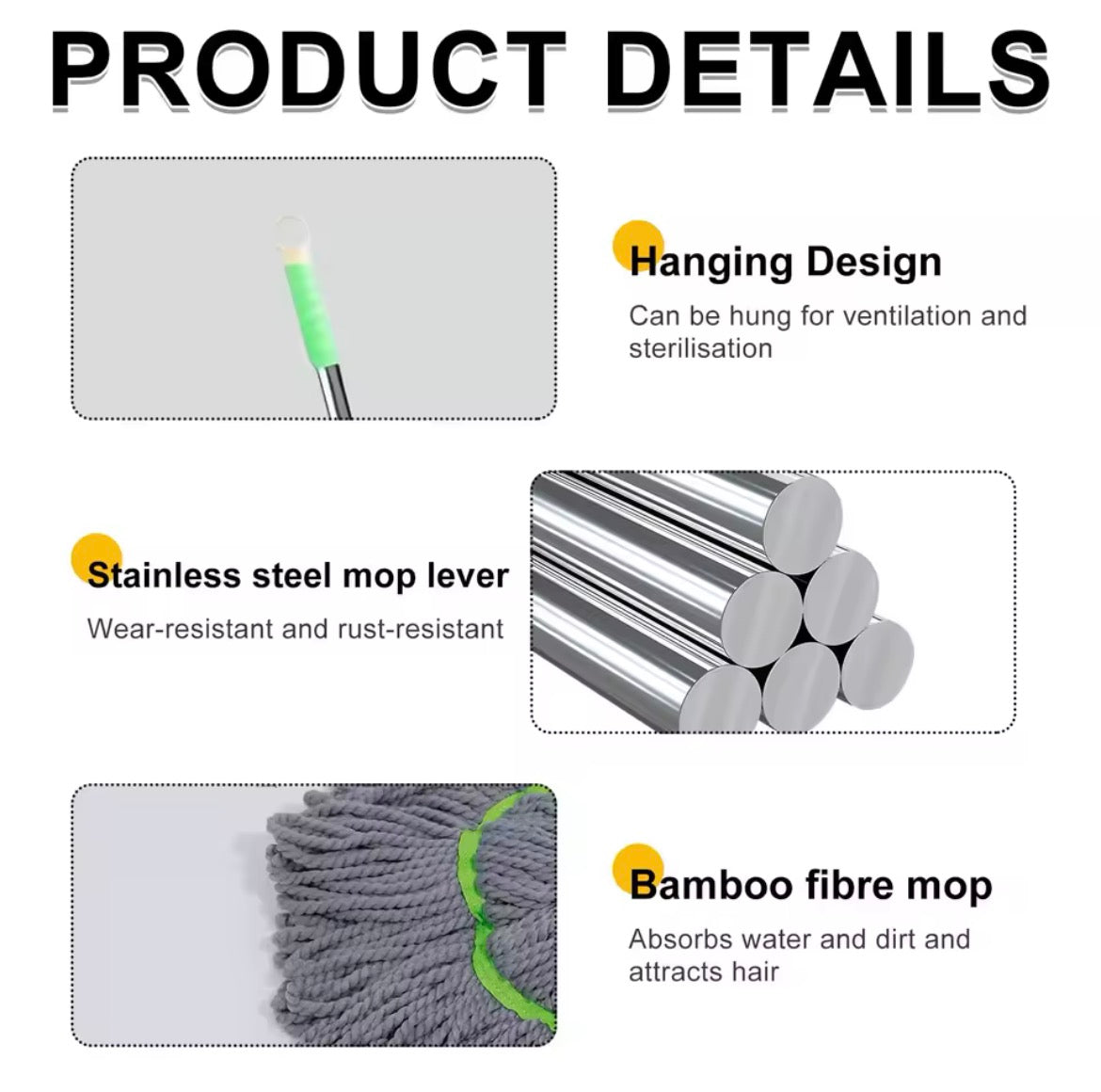 Microfiber Spin Mop 360°