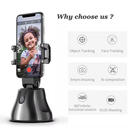 Support Smartphone 360° Auto-Suivi