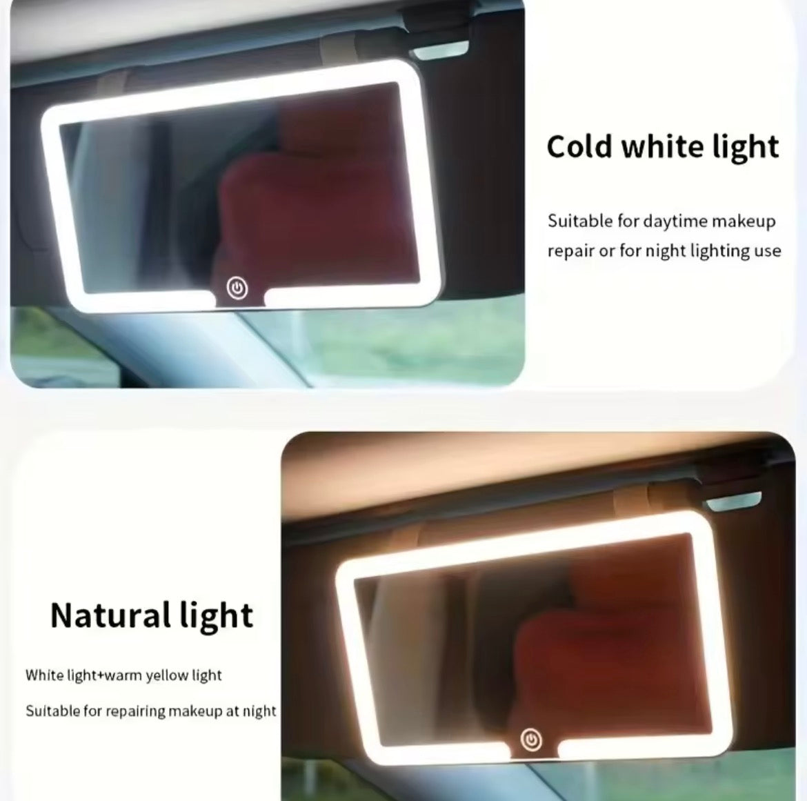 Miroir Pare-Soleil Tactile