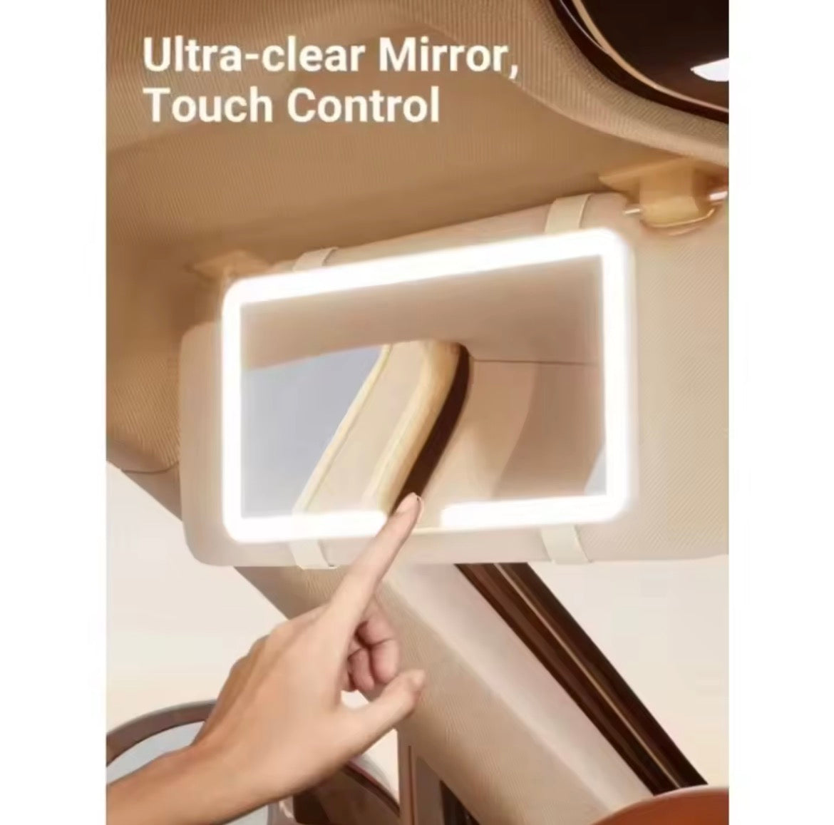 Miroir Pare-Soleil Tactile