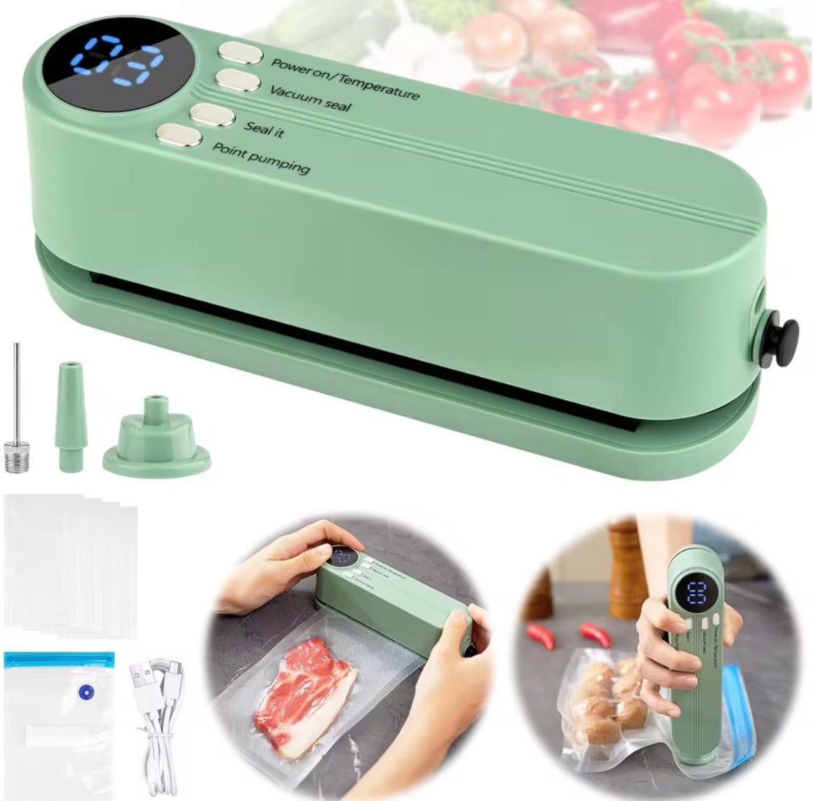 Machine Sous Vide Portable 3 en 1
