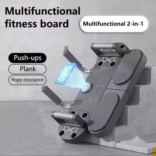 Planche de Push-Up Intelligente Multifonction avec Écran Digital