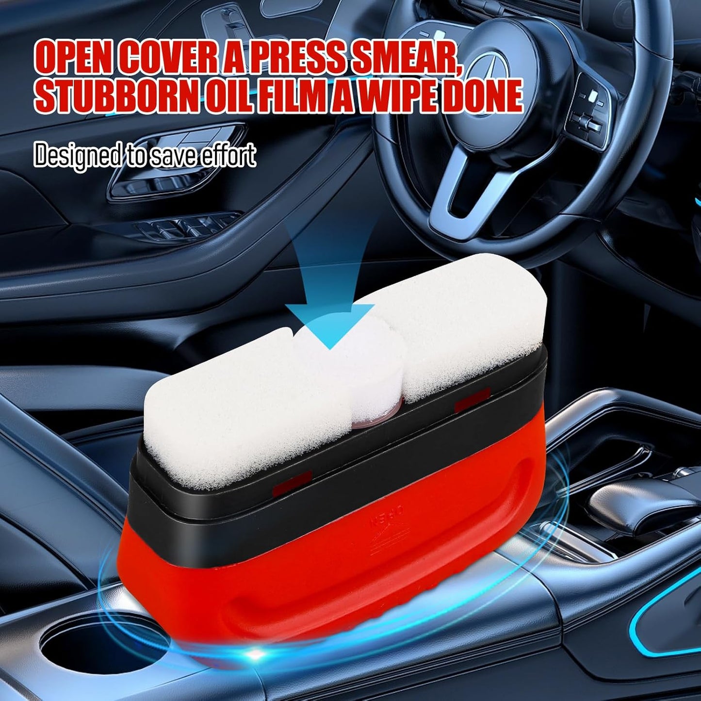 Oil Film Cleaning Brush