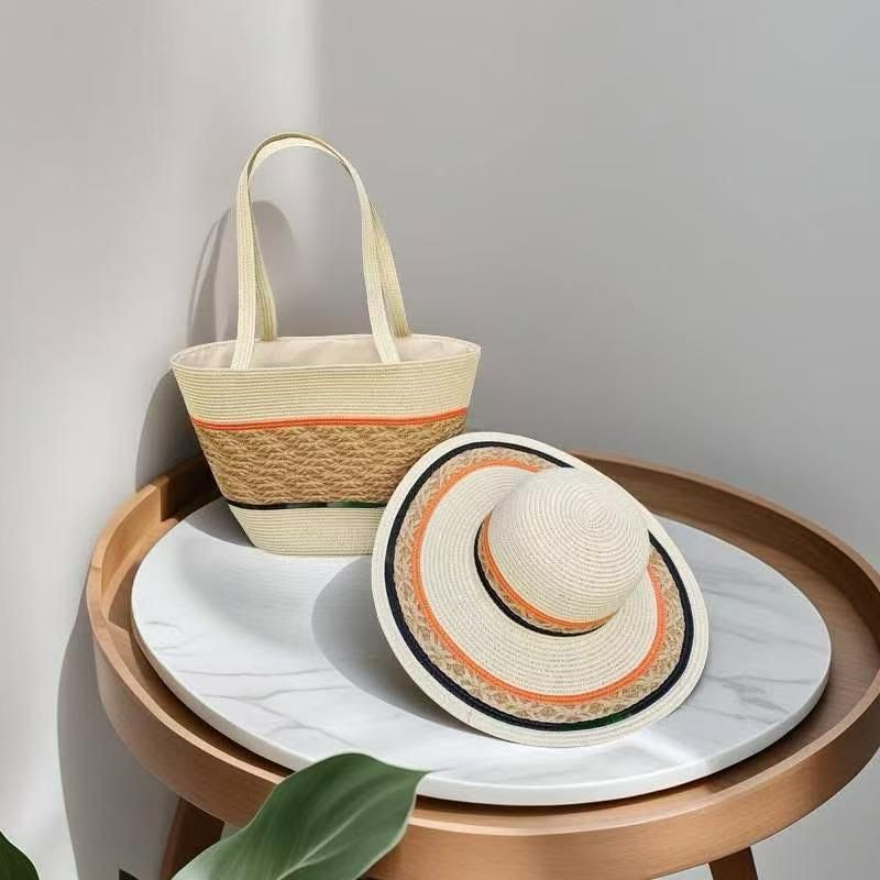 Chapeau & Sac de Plage