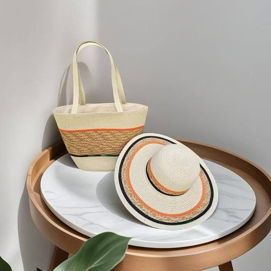 Chapeau & Sac de Plage