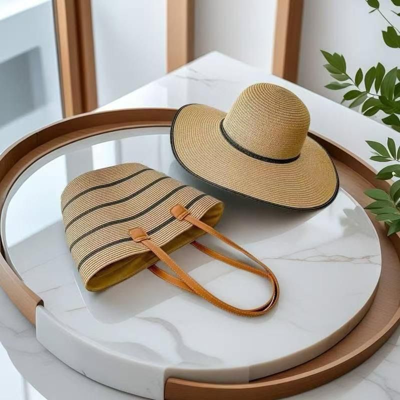 Chapeau & Sac de Plage