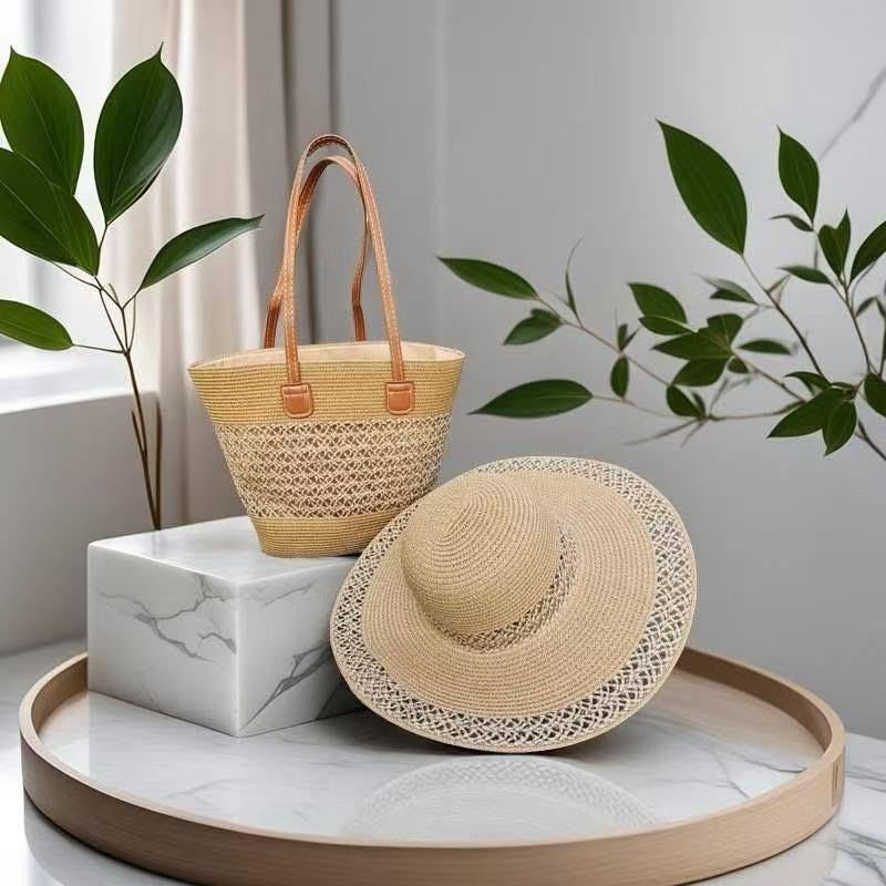 Chapeau & Sac de Plage