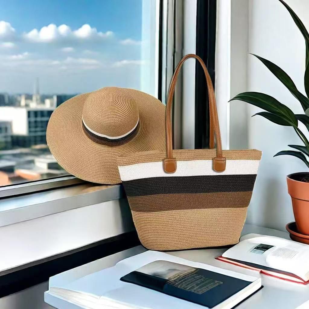 Chapeau & Sac de Plage