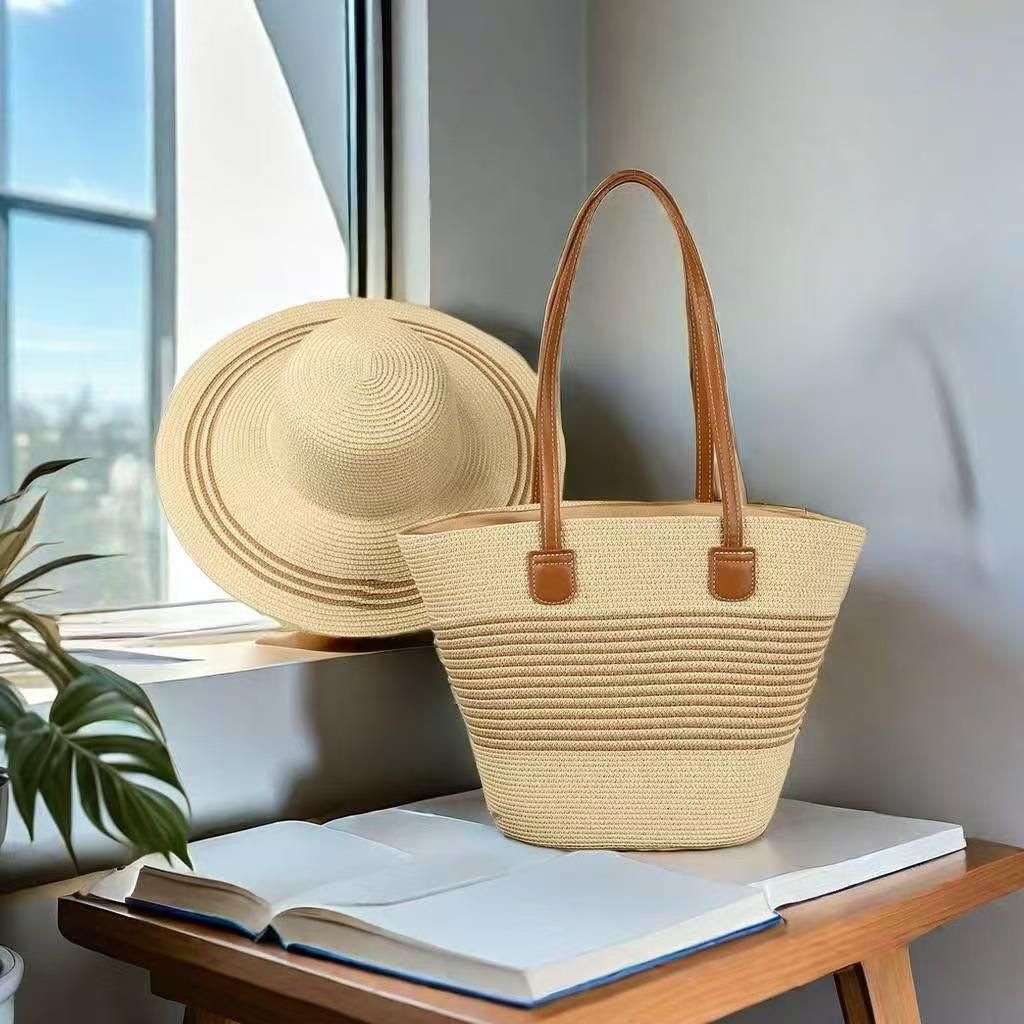 Chapeau & Sac de Plage