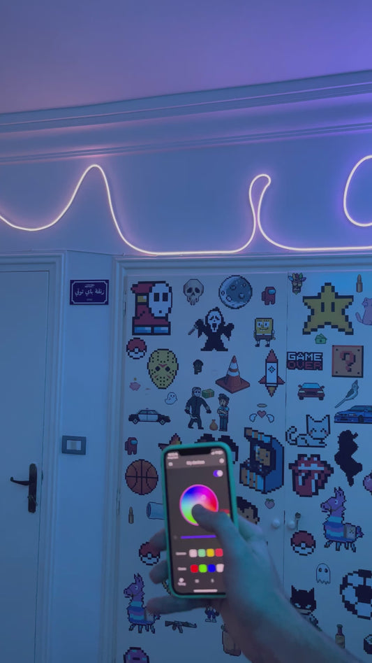 Smart neon strip